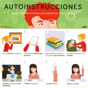 Libro de autoinstrucciones para estudiantes de 10 a 15 años.